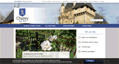 Desktop Screenshot of chazey-sur-ain.fr
